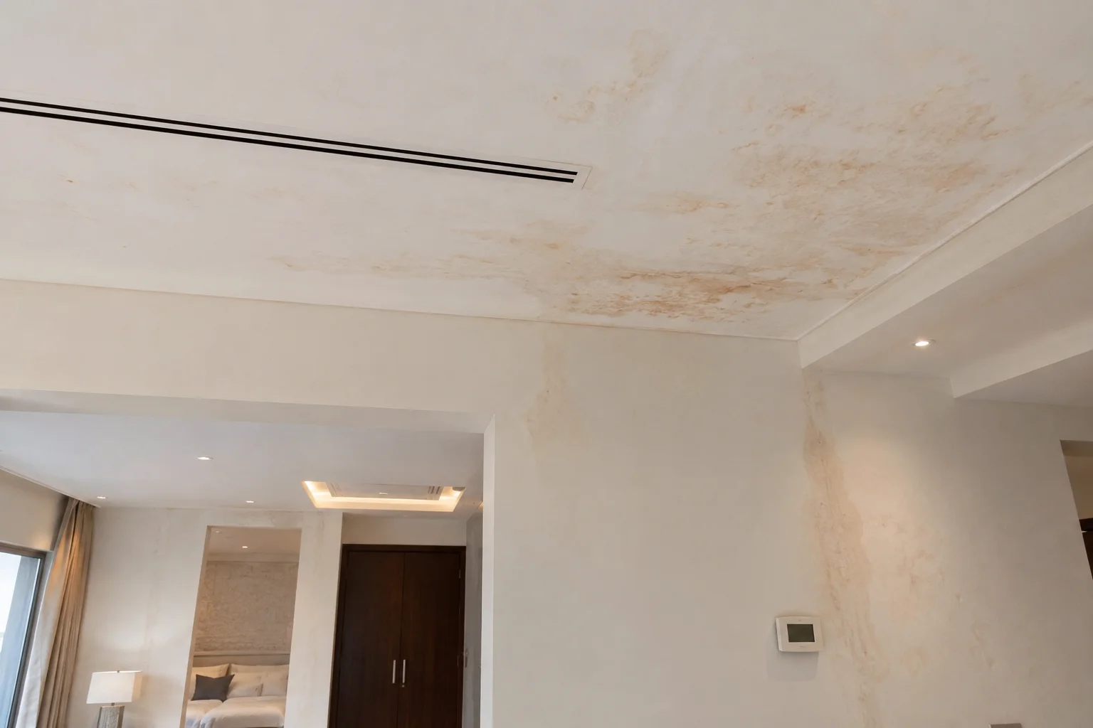 Roof leak signs Roof leak signs