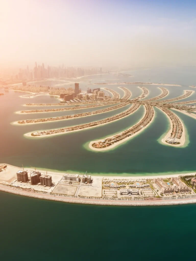 Aerial view of Palm Jumeirah Dubai 1