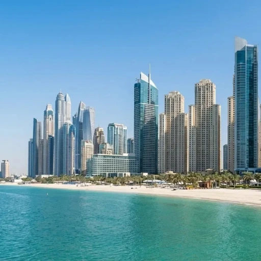 Jumeirah Beach, Dubai, UAE.
