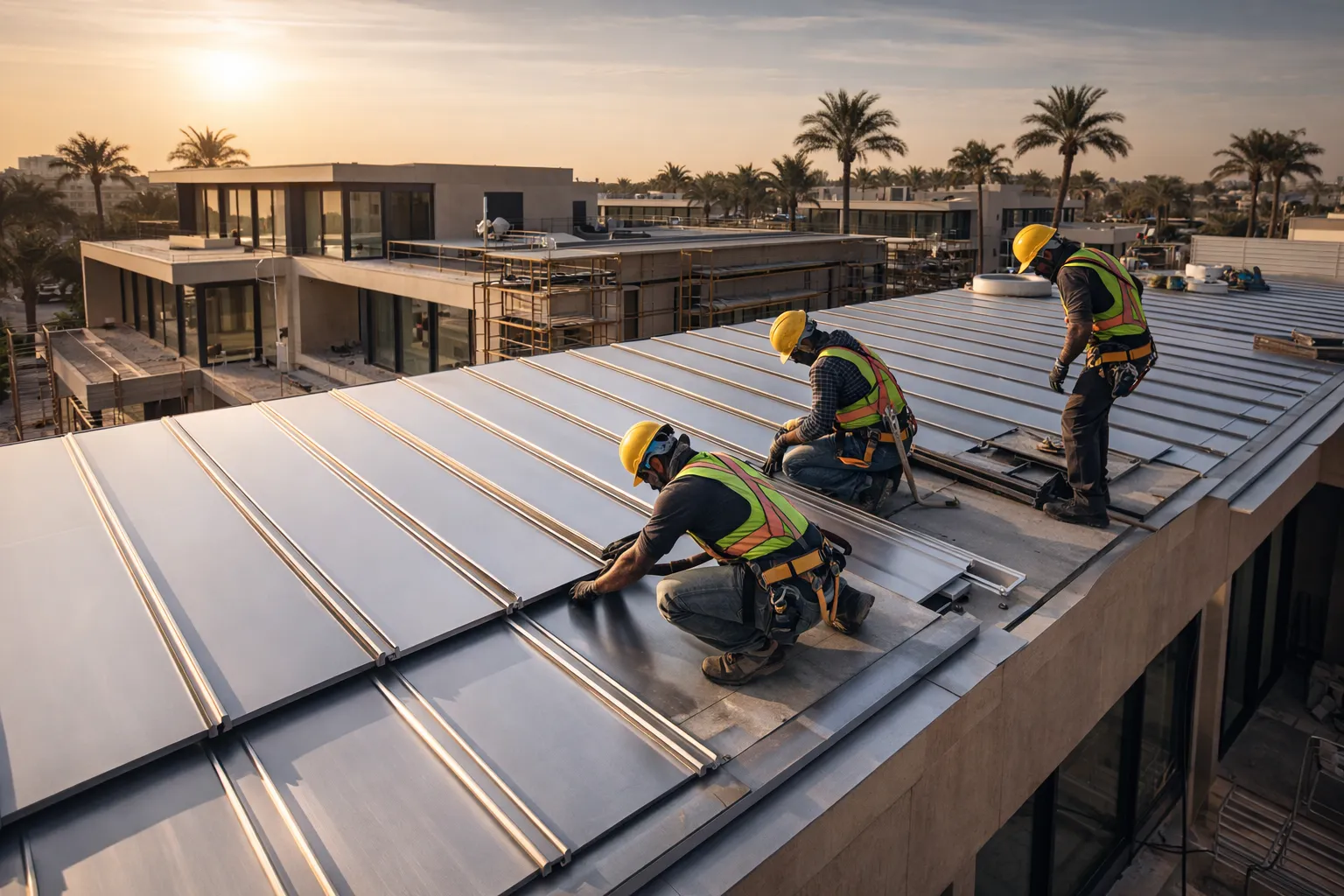 Metal Roofing Service in Palm Jumeirah Dubai