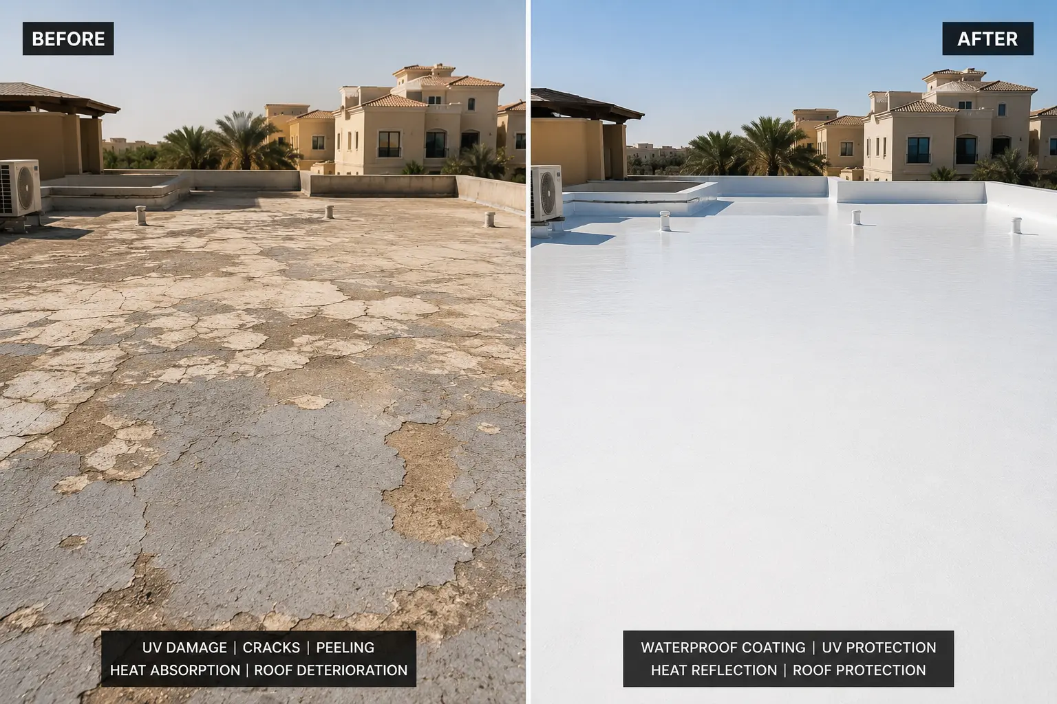 Waterproof roofing solutions