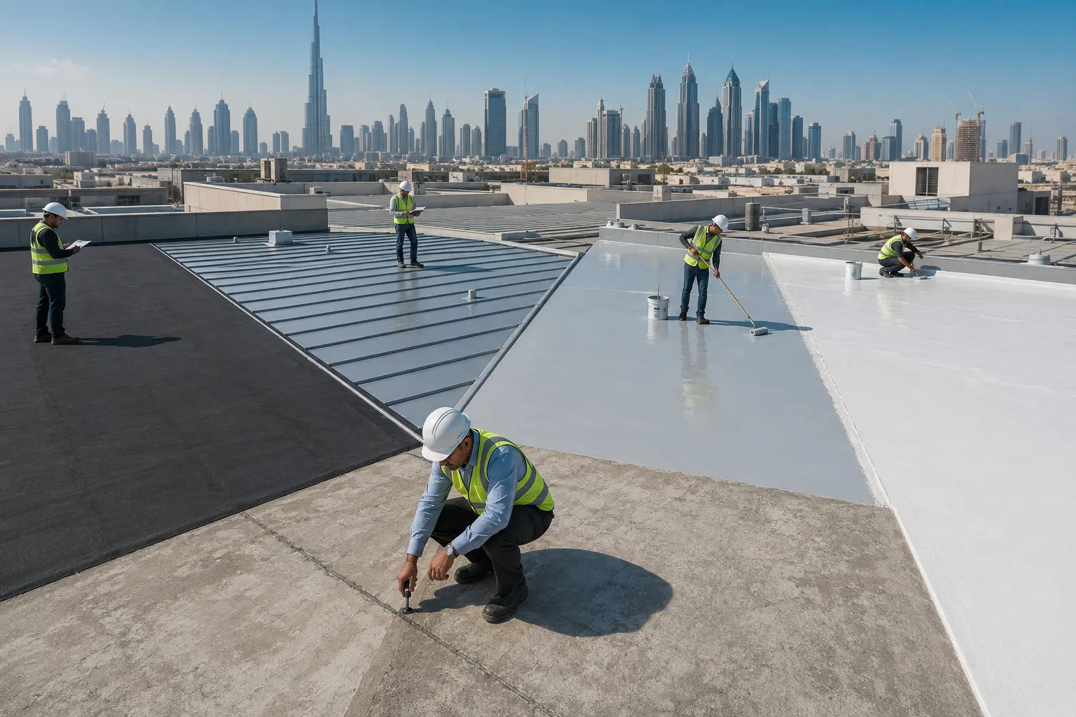 Commercial Roof Repair Dubai