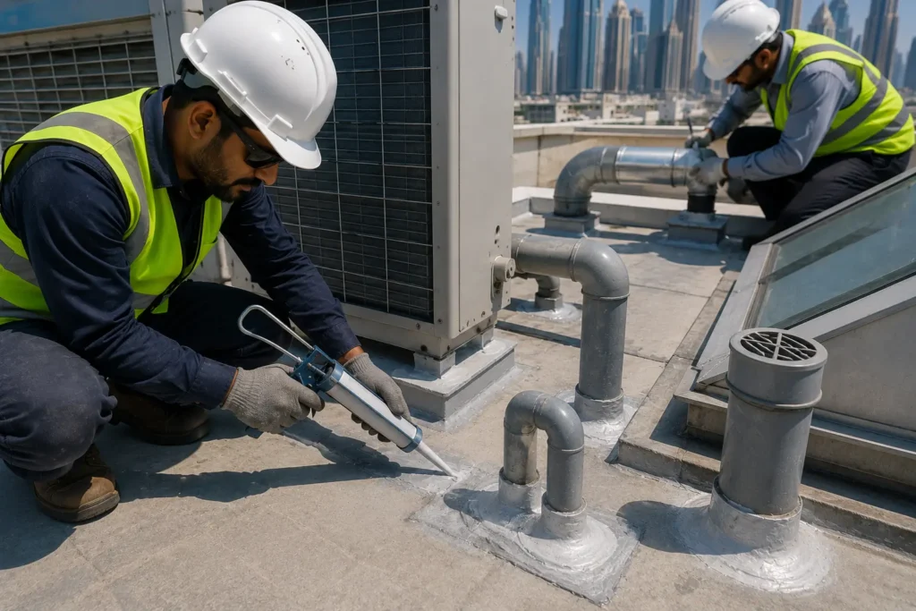 Control Roof Penetration Weak Points