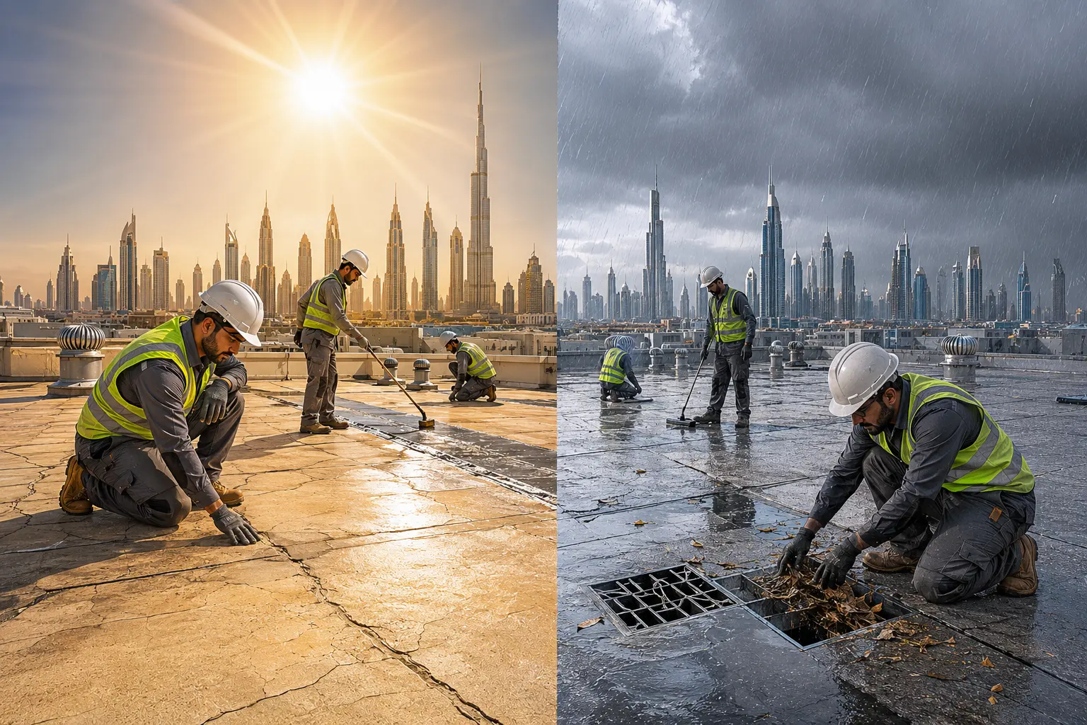 Seasonal Roof Maintenance Dubai Climate Based