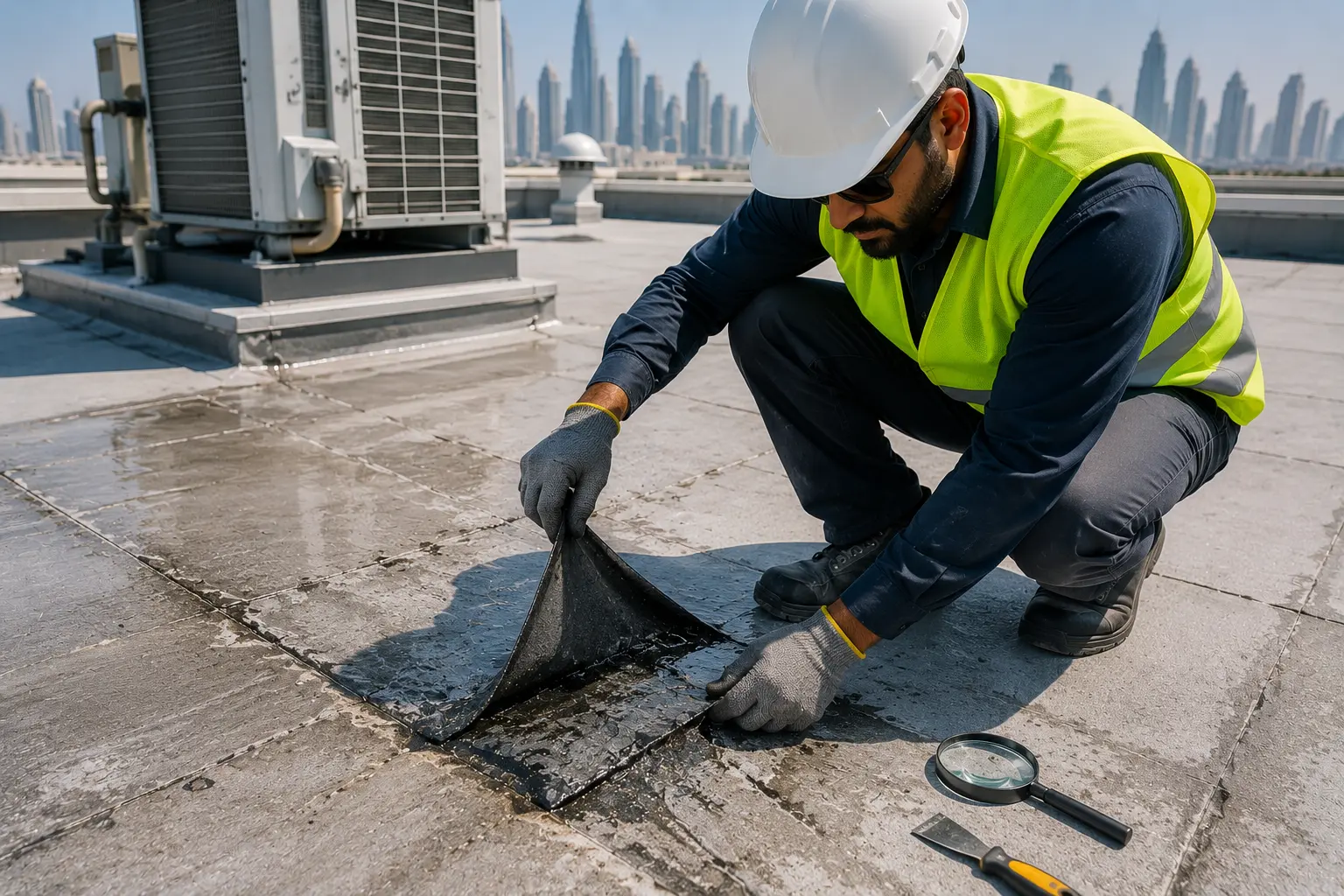 Waterproofing Layer Inspection